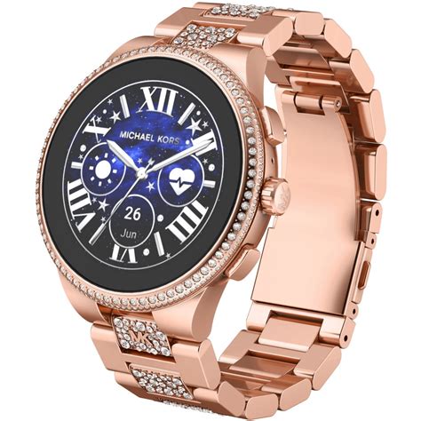 michael kors smartwatch rosé